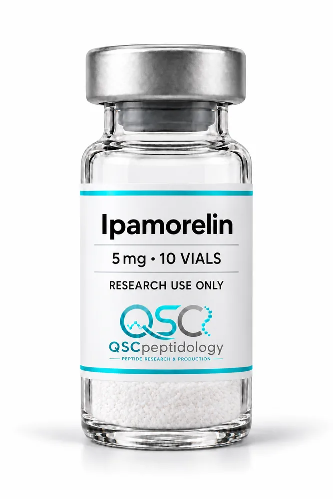 Ipamorelin 5mg (แพ็ค 10 ขวด) QSC Peptidology