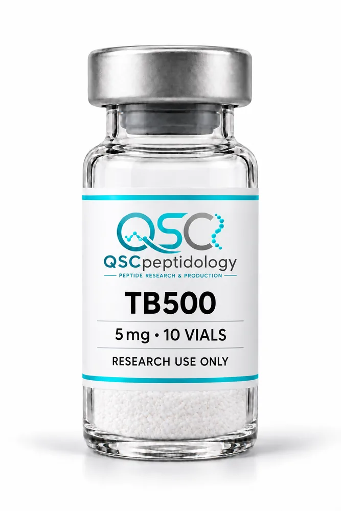 TB-500 5mg (แพ็ค 10 ขวด) QSC Peptidology